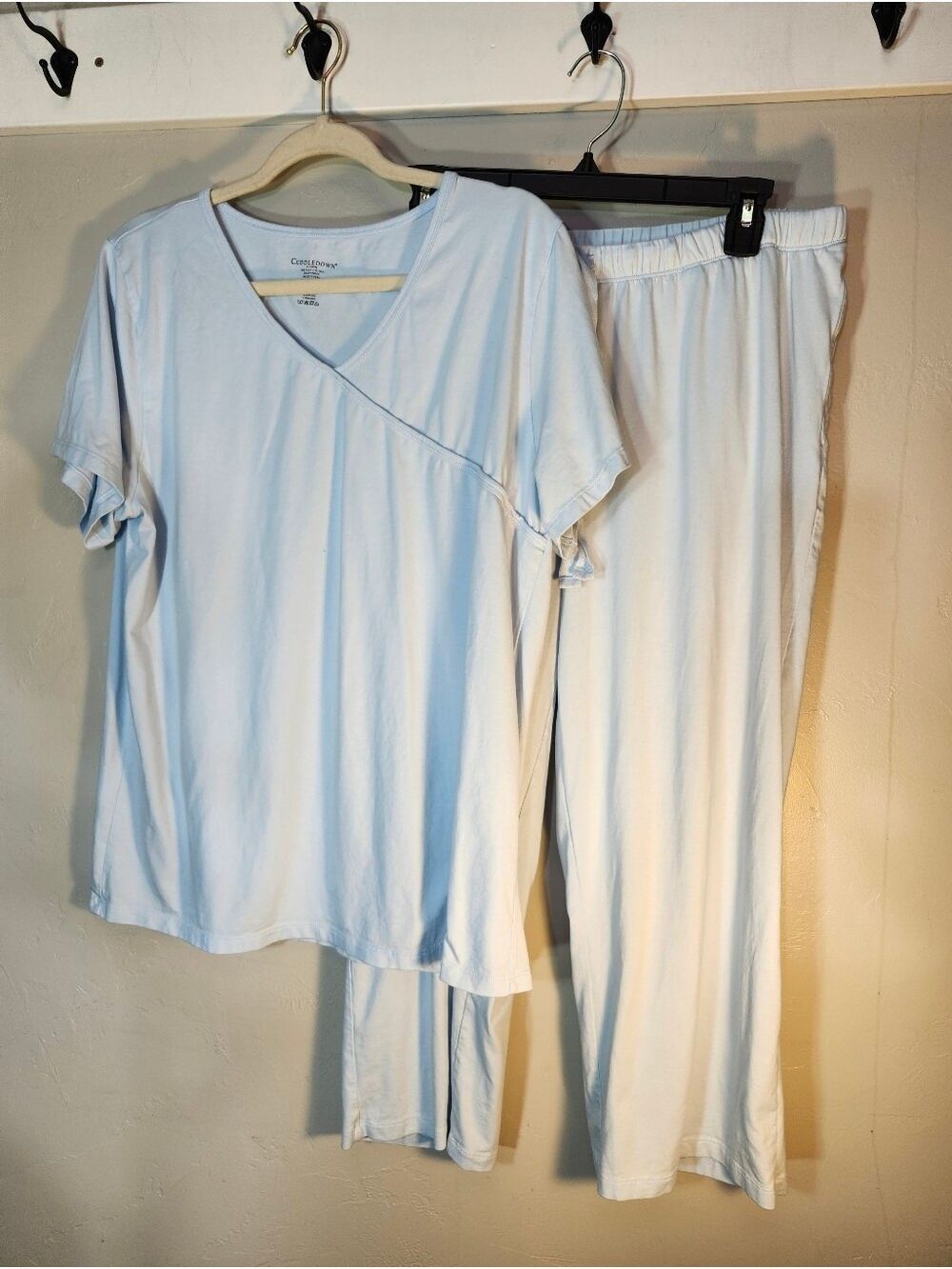 CUDDLEDOWN Light Blue Cotton Blend Set X-Large